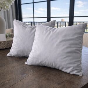 UGG Soft Gray Pillowcases (Set of 2)